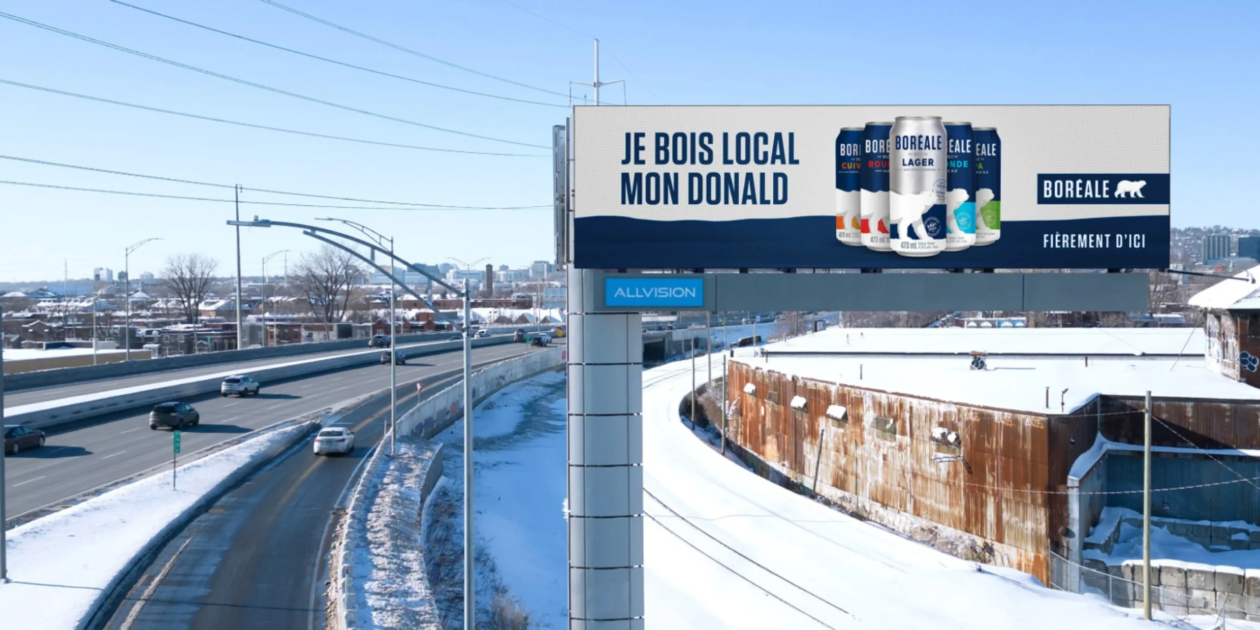 Une campagne Boréale qui fait parler : Je bois local, mon Donald